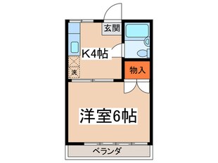 アーバン北沢の物件間取画像